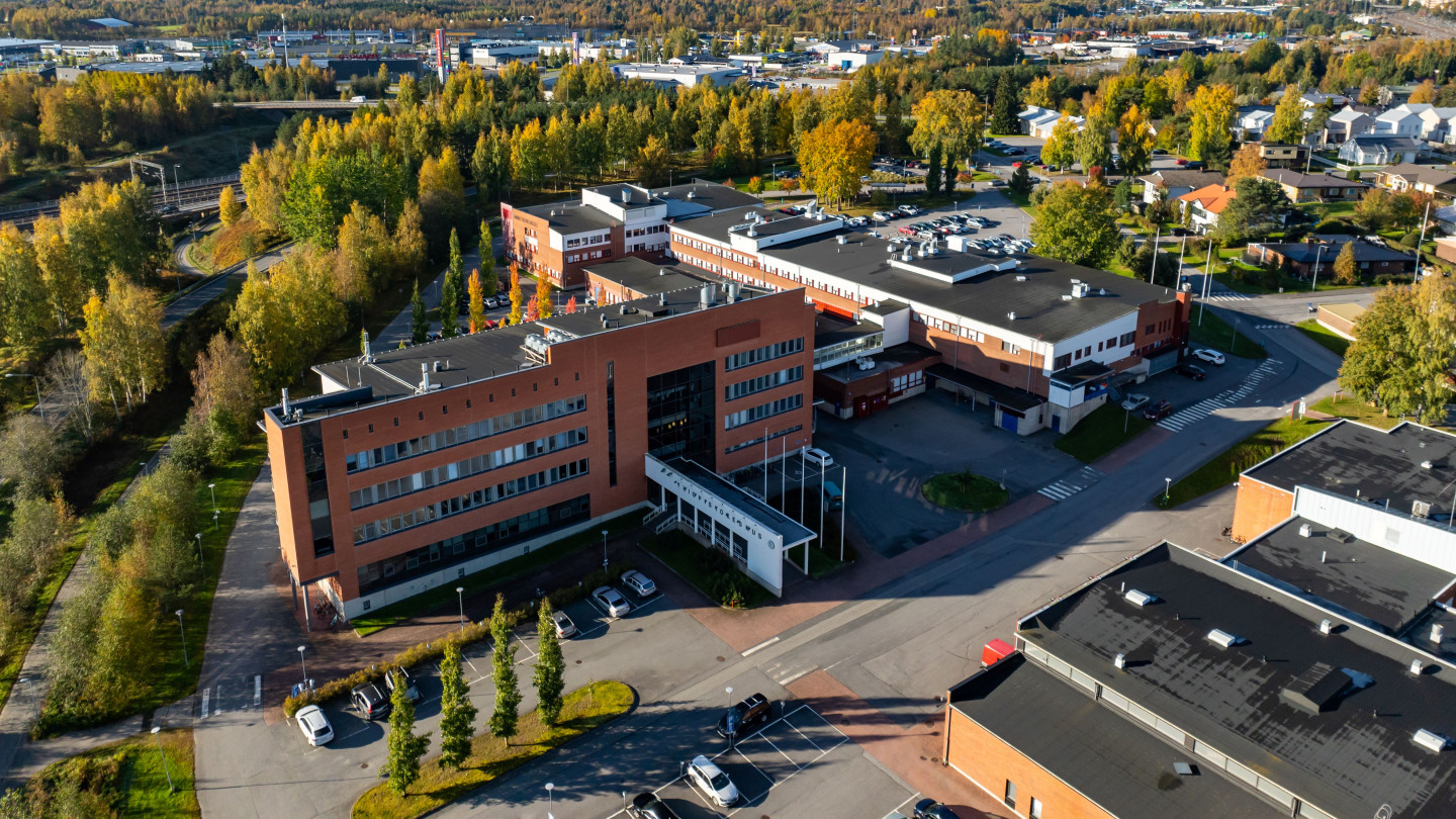 ilmakuva kampusalueesta