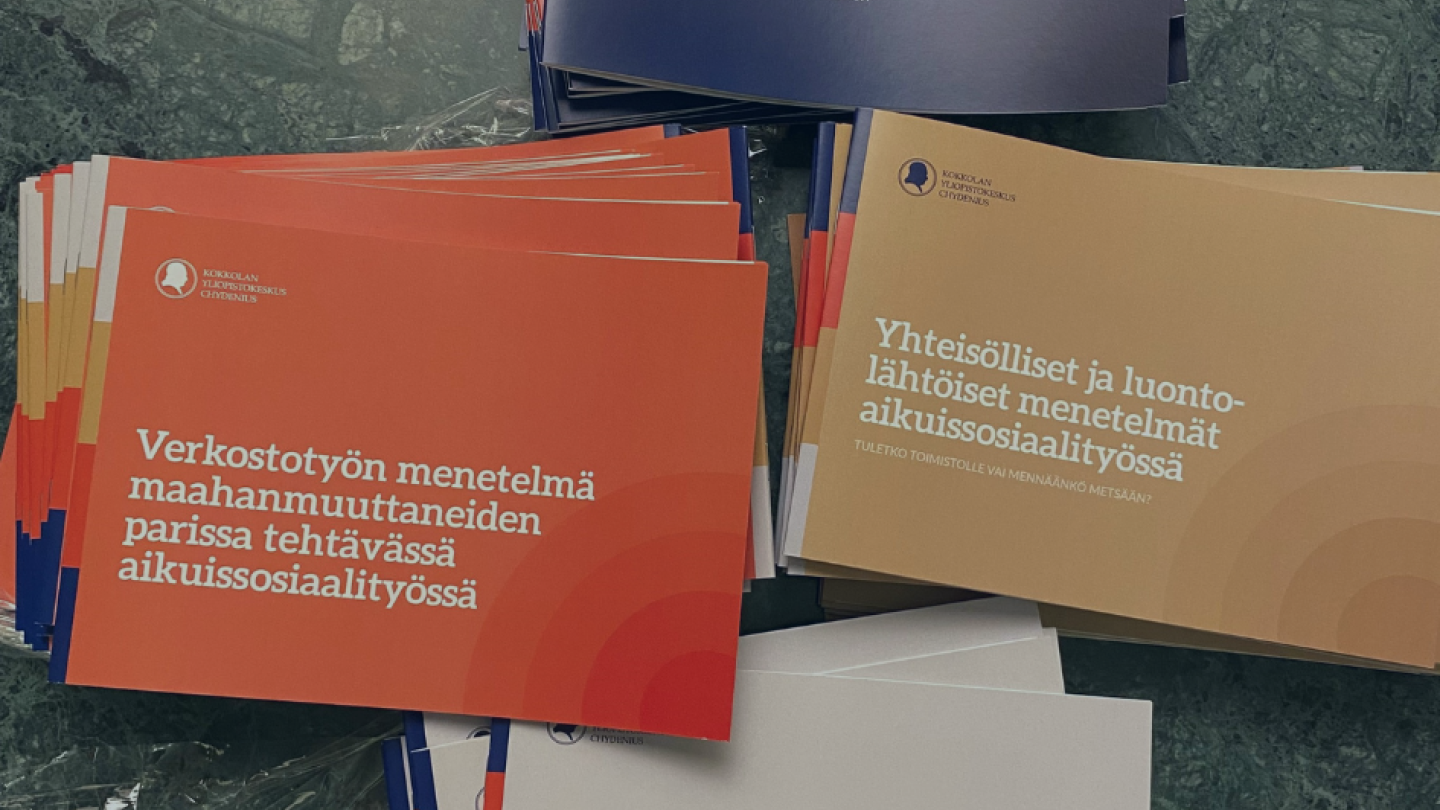 Tutkimuksen tuloksina on julkaistu konkreettiset mallinnukset neljään aikuissosiaalityön menetelmälliseen tarpeeseen.