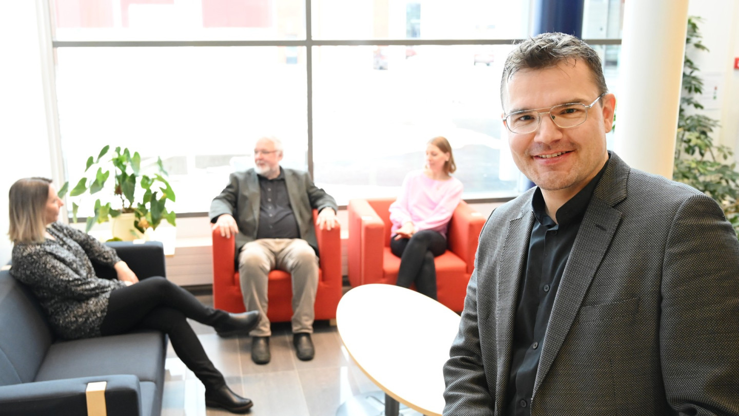 Professori Tomi J. Kallio. Kuva: Elina Paavola