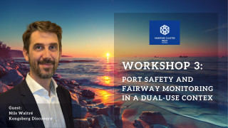 Nils Waltré johdattaa aiheen äärelle ja esittelee vedenalaisen valvonnan ja sensoridatan hyödyntämismahdollisuuksia